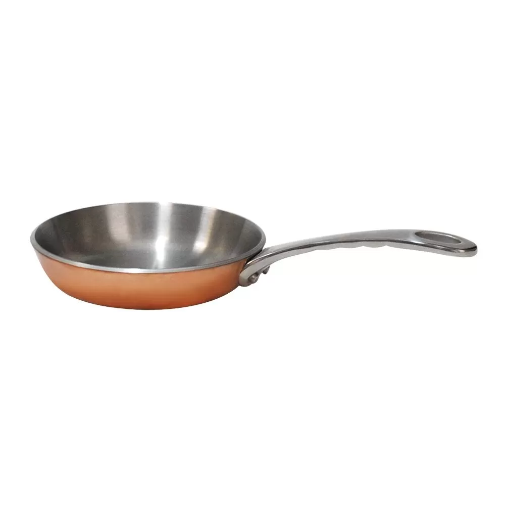 Мини-сковородка 10,5*2 см, нержавейка 18/10 с медным напылением, P.L. — Gourmet Line