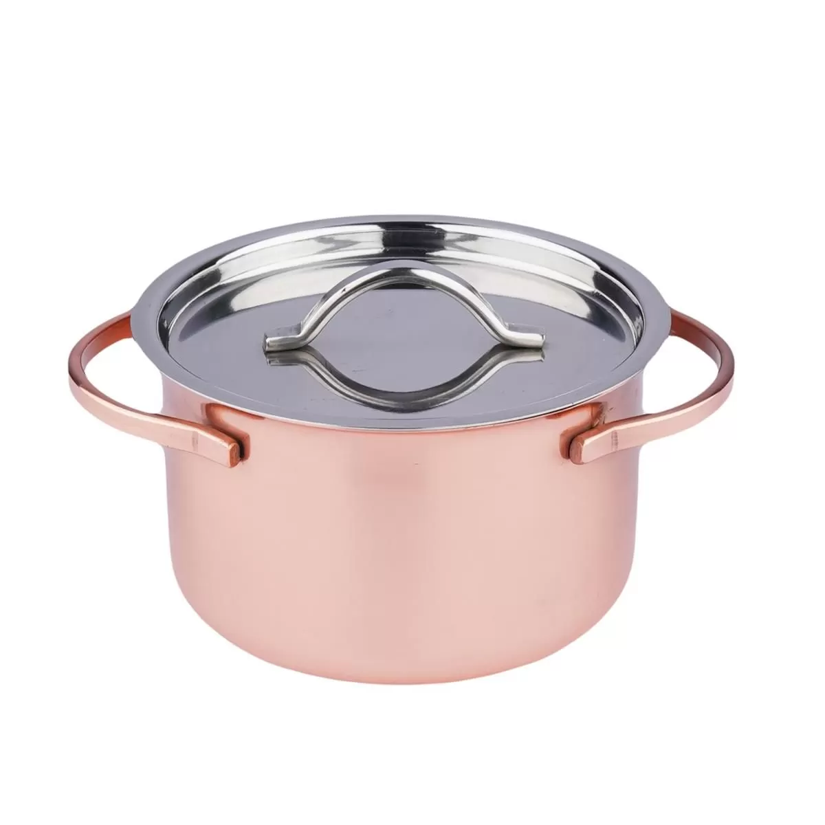 Мини кастрюля с крышкой 14*11*7.5 см P.L.—Hotelware