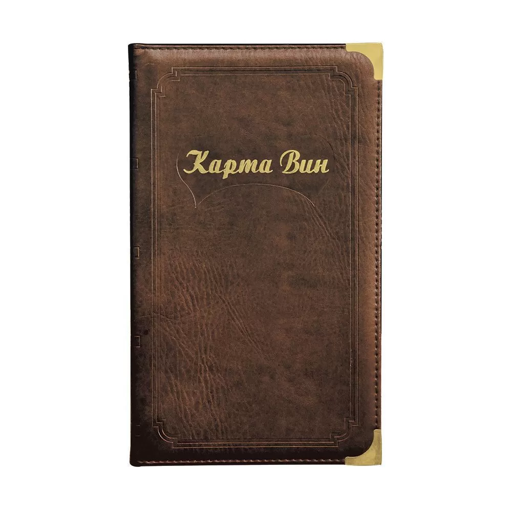 Папка "Карта вин" черная, P.L. — BarWare