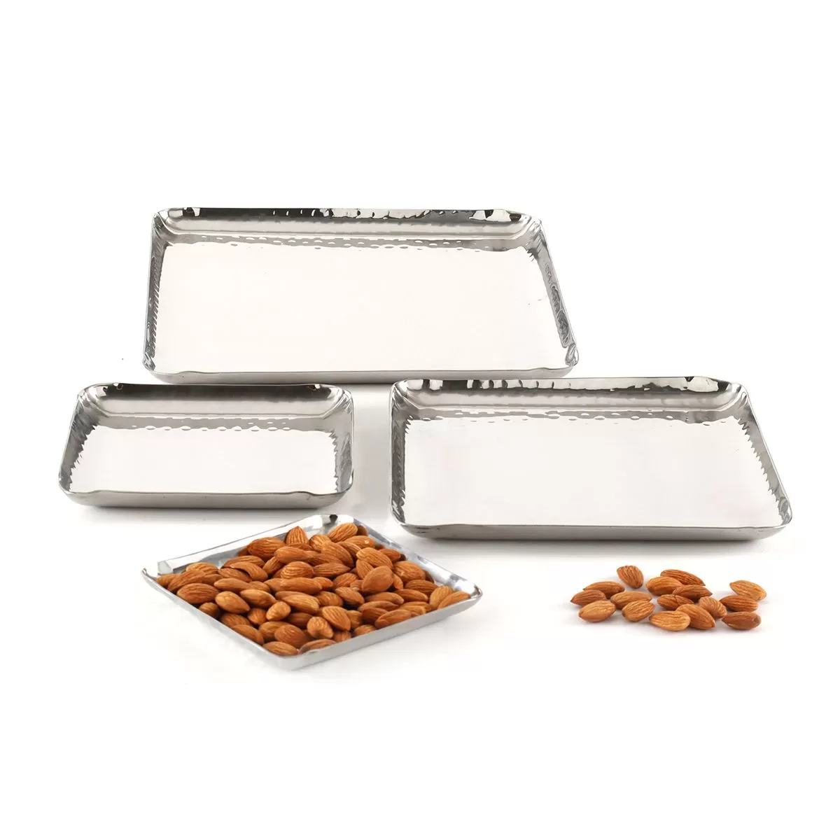 Поднос металлический 21*21*1,5 см   P.L.—Hotelware