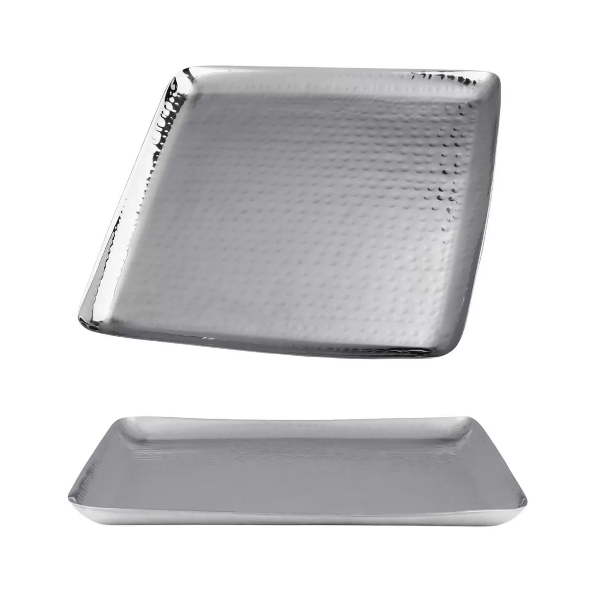 Поднос металлический 26*26*1,5 см P.L.—Hotelware