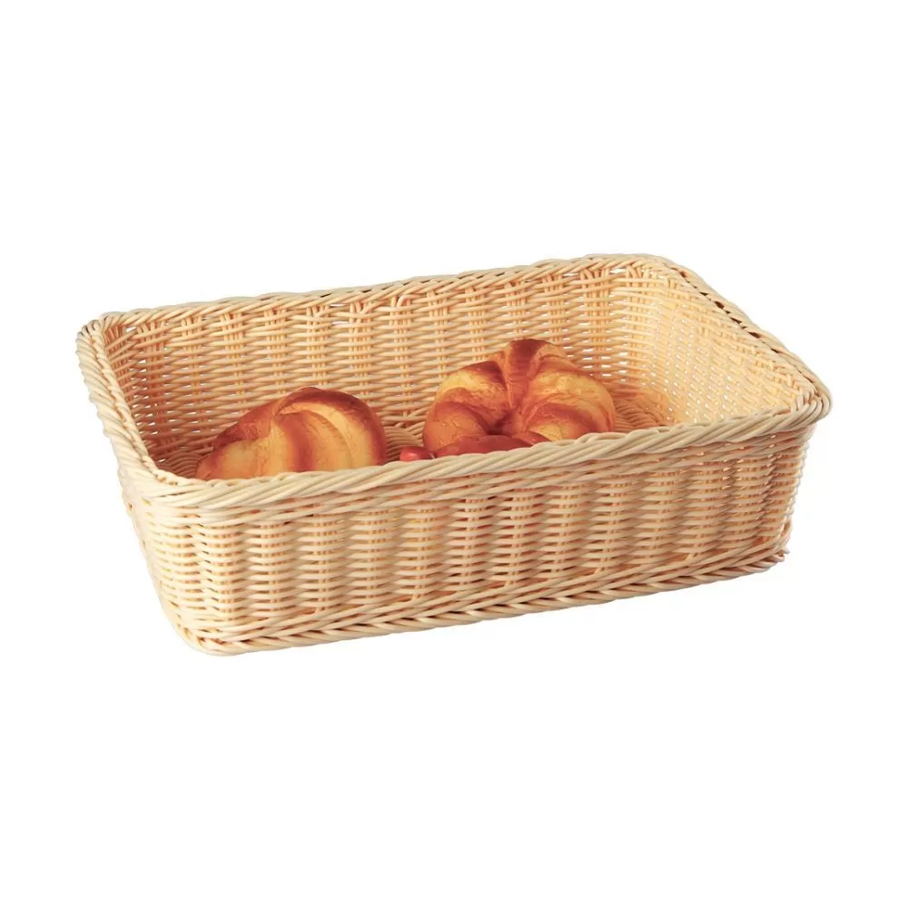 Подставка д/выкл. выпечки плетен.ротанг беж.прямоуг.38*28,5*9см P.L.-SUN.
