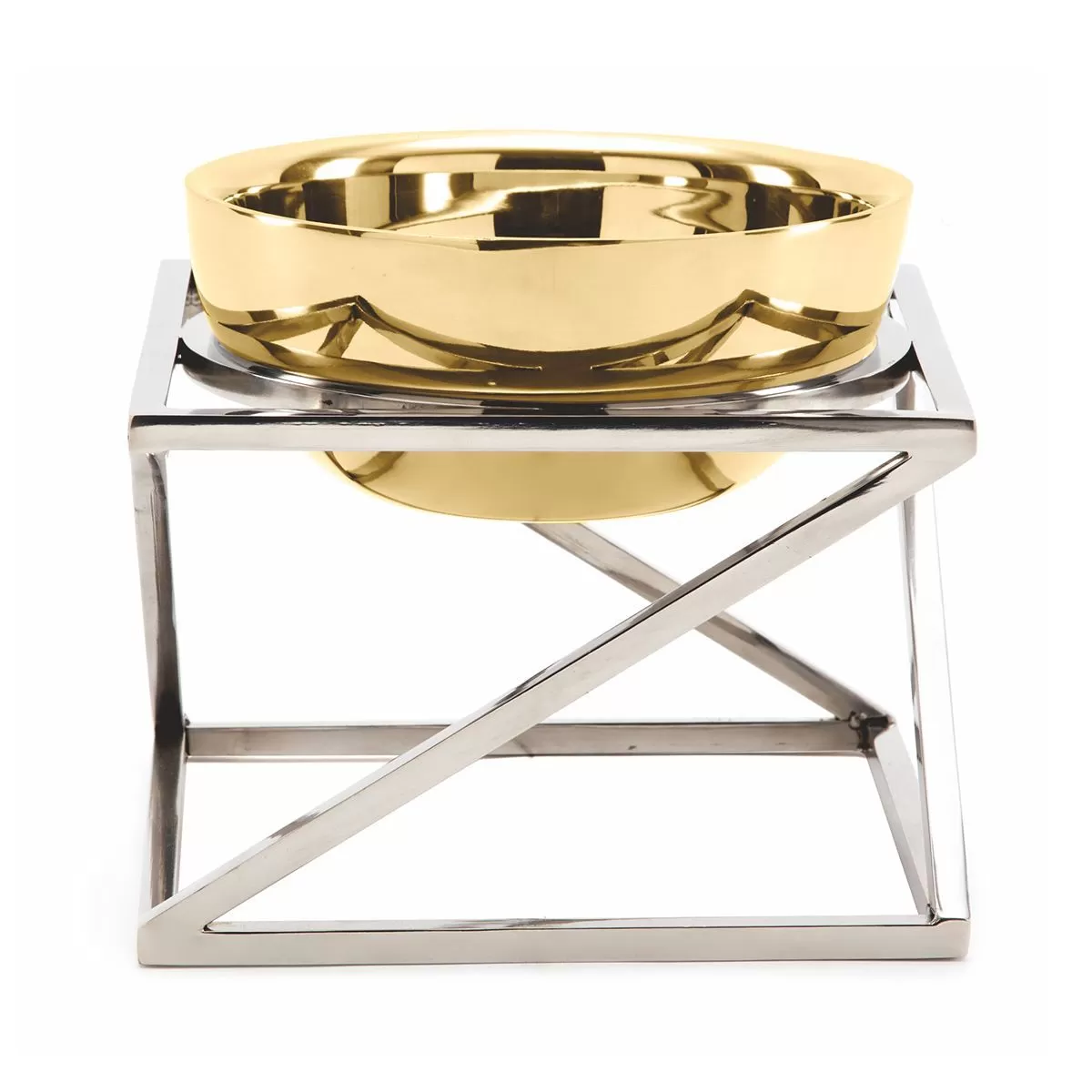 Подставка для выкладки+металлический салатник 23*23*20 см P.L.—Hotelware