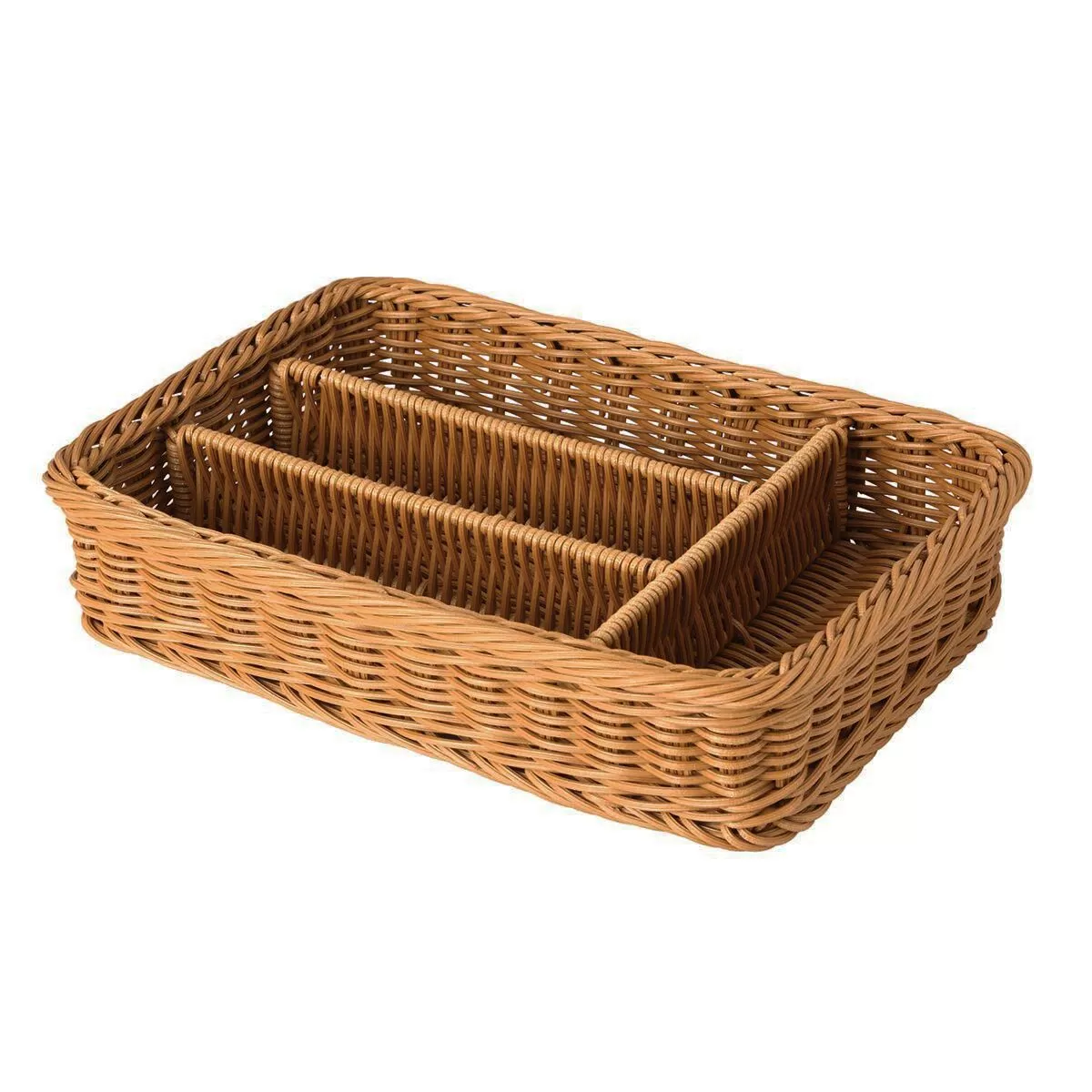 Подставка плетеная для столовых приборов, 40*30*7 см, P.L.Proff Cuisine