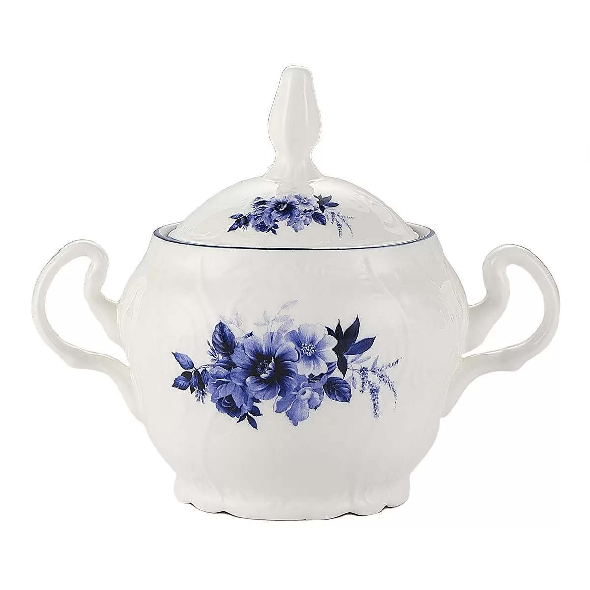 Сахарница, 300мл, коллекция "Blue Flower"  P.L. Proff Cuisine