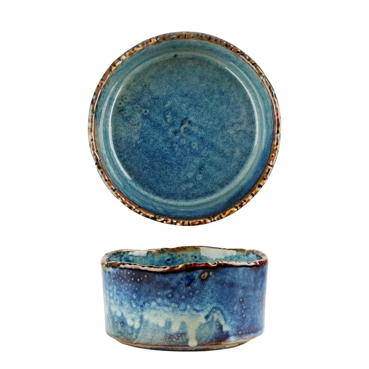 Салатник  d=11 см, h=5,7 см, 330 мл, фарфор,серия "Aqua Blue" P.L.