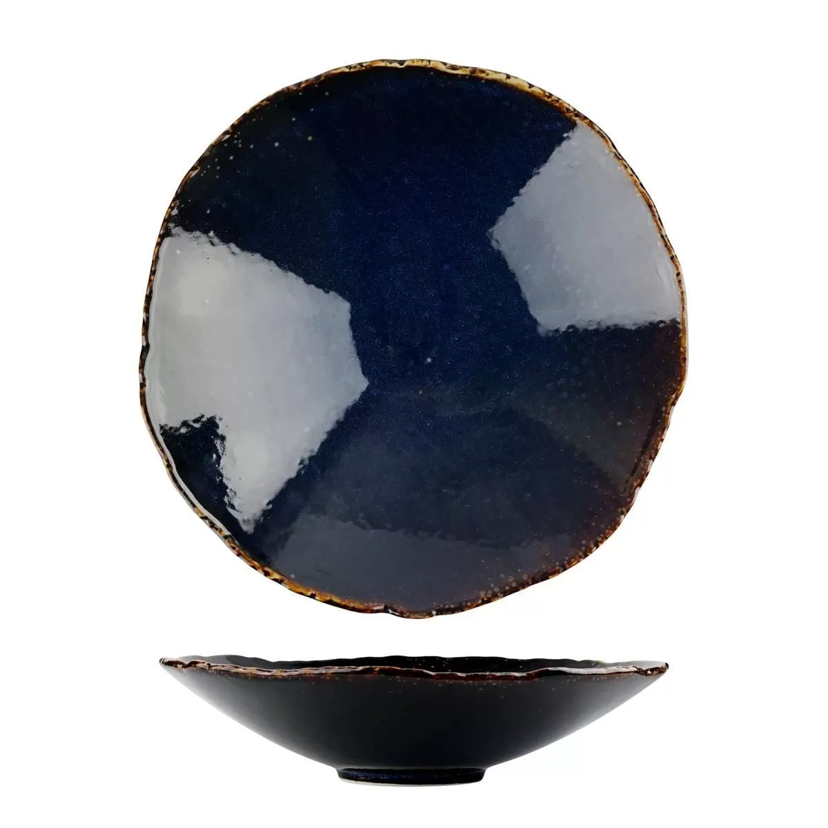 Салатник d=25 см, h=6 см, 925мл, фарфор,серия "Aqua Blue" P.L.