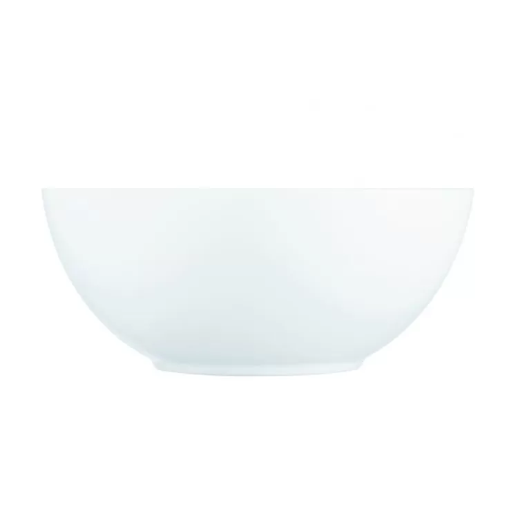 Салатник Luminarc "Эволюшнс" d 18 см, 1,1 л, стеклокерамика, белый цвет, ARC, Франция (/6/)