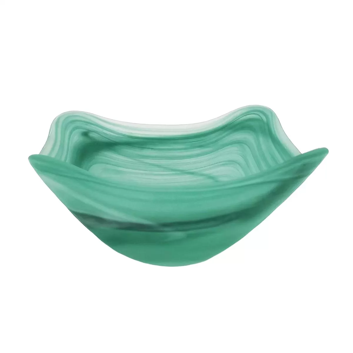 Салатник матовый 14*14см, h=7 см, 300 мл, материал cтекло,серия "Green Sky" P.L.