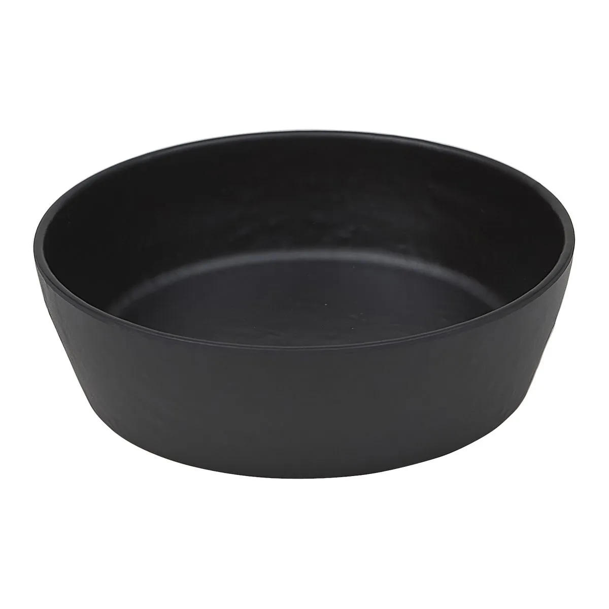 Салатник меламиновый, 650 мл, 18*5.3см P.L. BLACK FINISH