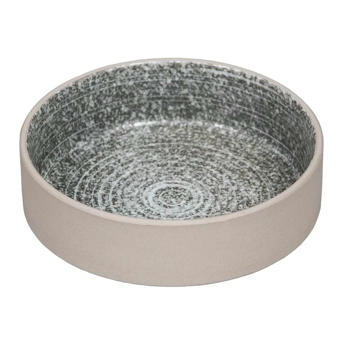 Салатник с покрытием 500 мл, d=16см, h=4,5 см, Glossy Stone Untouched Taiga. P.L. Proff Cuisine