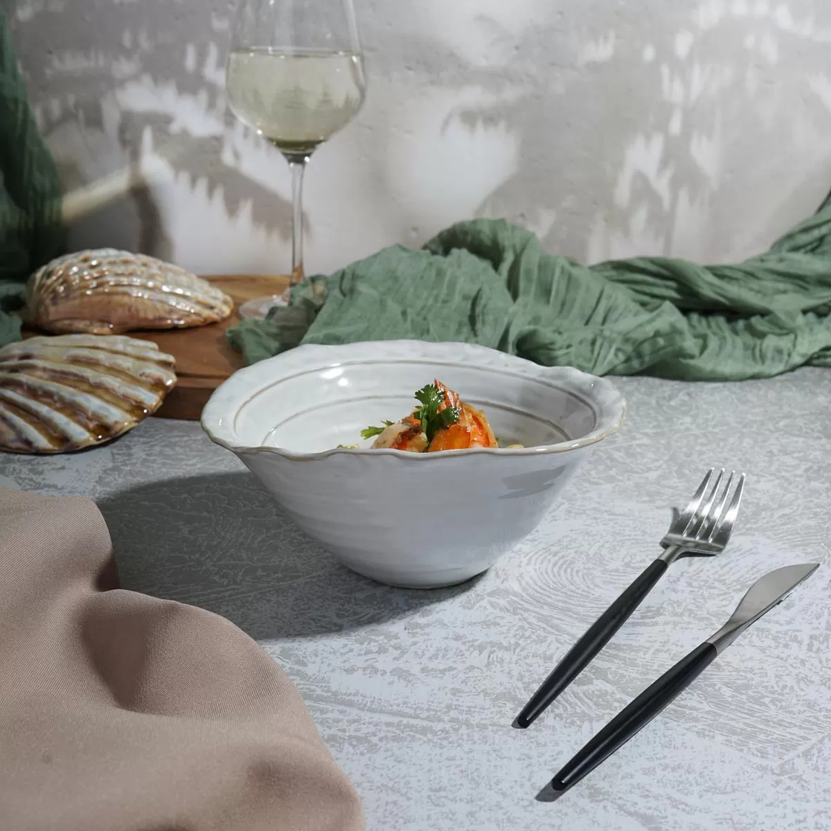Салатник d=17,2 см, 500 мл, керамика "Frutti di Mare" P.L.