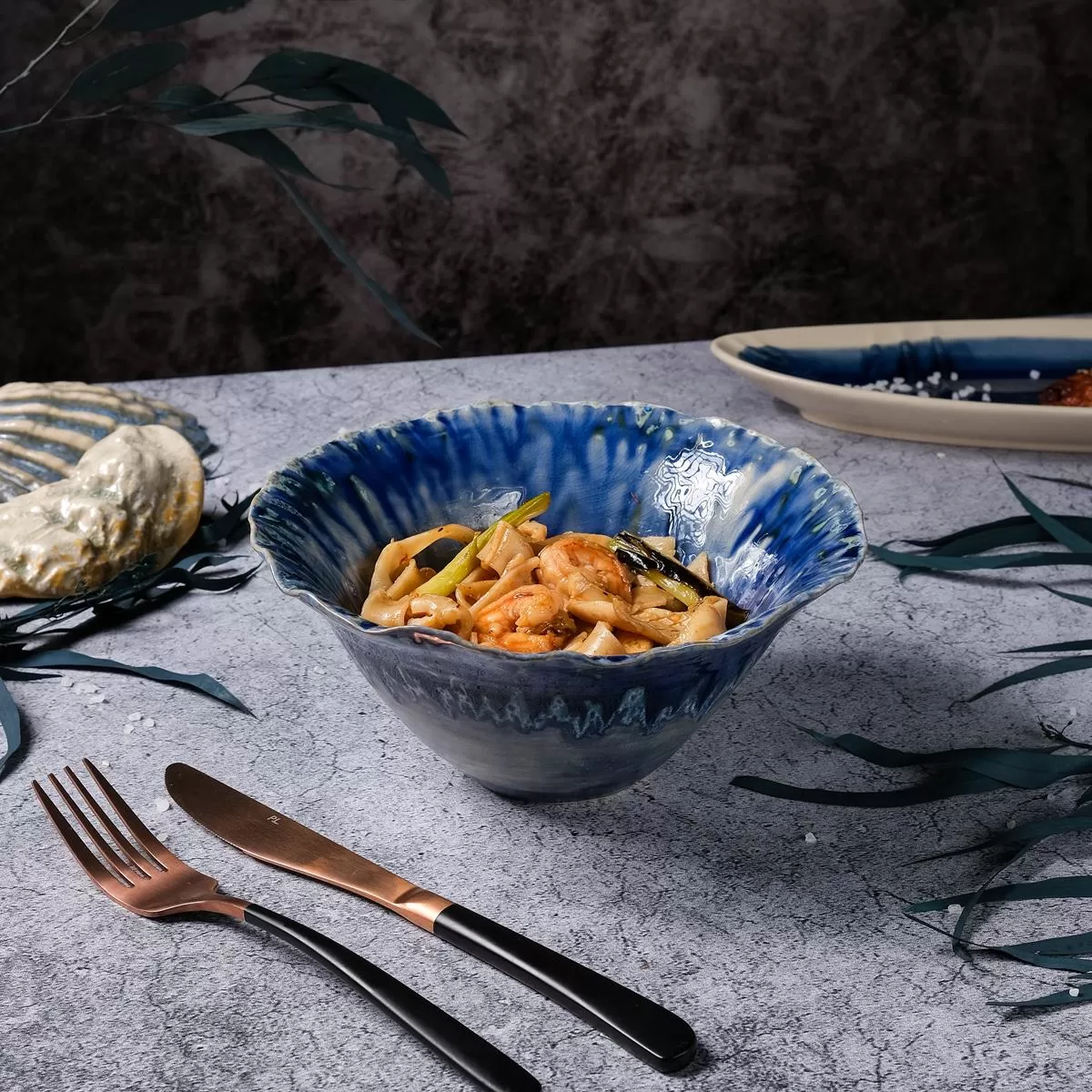 Салатник d=20 см, 925 мл. керамика "Frutti di Mare" P.L.