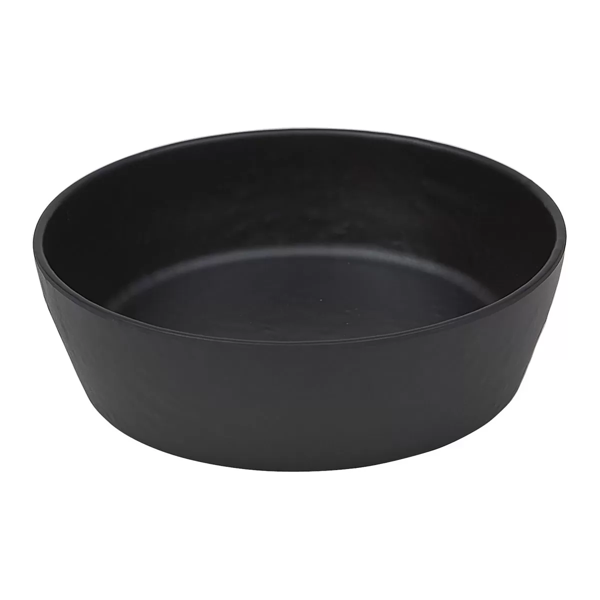 Салатник меламиновый, 850 мл, 18*5.3см P.L. BLACK FINISH