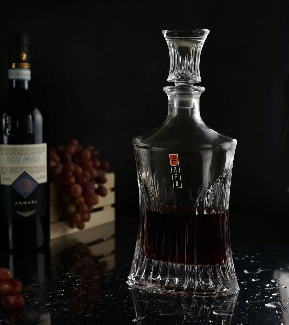 Штоф с крышкой " Aura" стекло, 750 мл, P.L. — BarWare