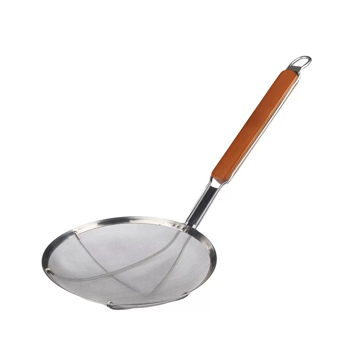 Шумовка сетчатая с деревянной ручкой d 22.5 см, l 50 см, P.L. Proff Cuisine