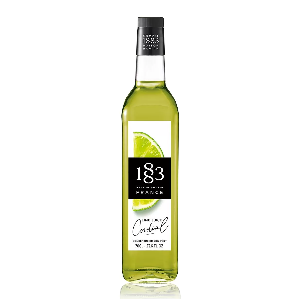 Сироп 1883 Maison Routin Сироп из Лайма и Желтого Лимона  (Lime Juice Cordial), 0.7 л, стекло