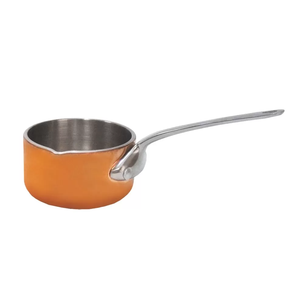 Соусник 250мл,  d=9 см, h= 4,8 см, металлич. с медным напылением, P.L. — Gourmet Line