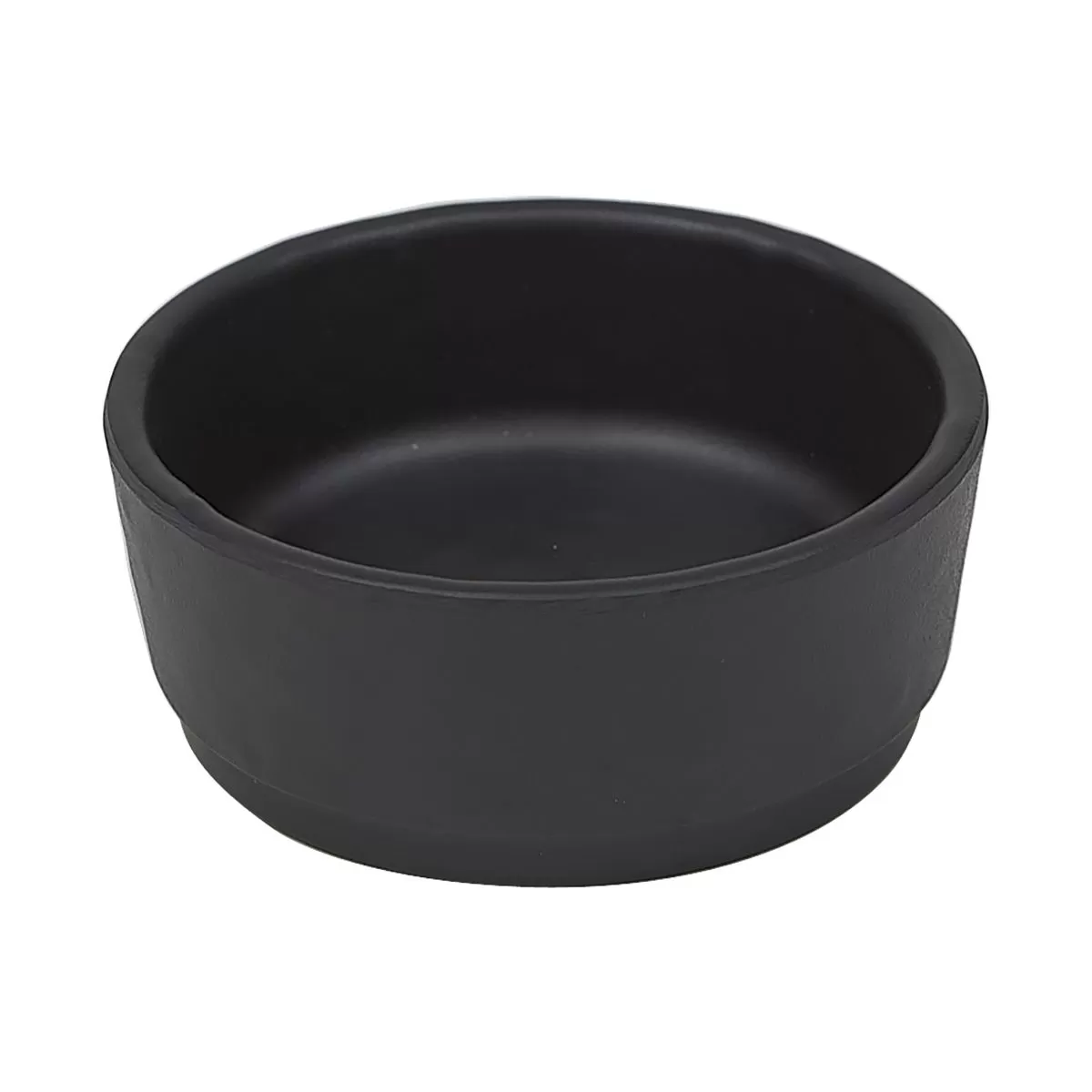 Соусник меламиновый. 70мл, d=7.3 см, h=3см P.L. BLACK FINISH