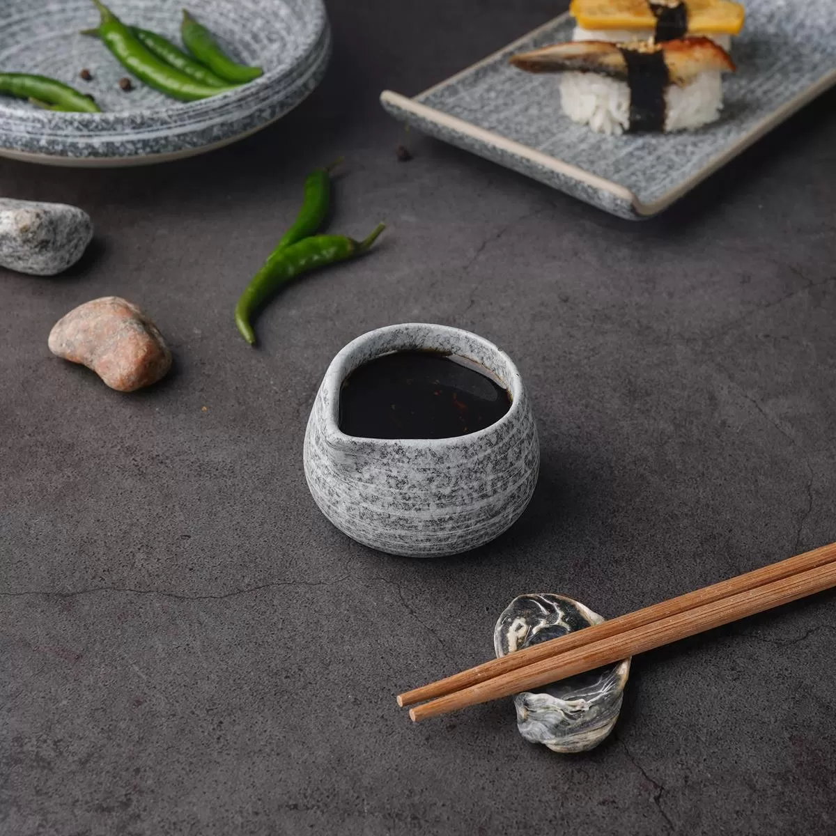 Соусник, молочник 50мл, Stone Untouched Taiga, P.L. Proff Cuisine