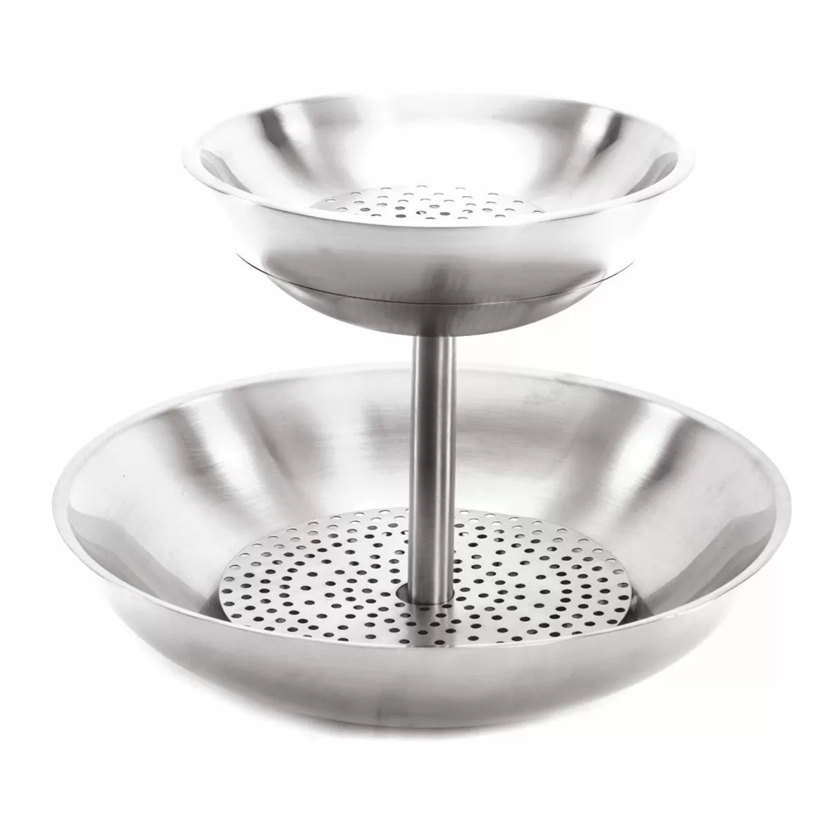 Стойка 2-х ярусная для подачи морепродуктов 40*40*33 см P.L.—Hotelware