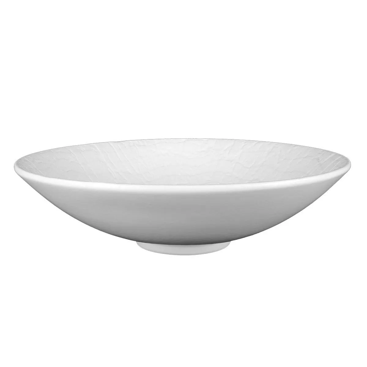 Тарелка для салата d=25см, h=7cм, 1300 мл, серия "White Raw Wood"  P.L. — ProffCuisine