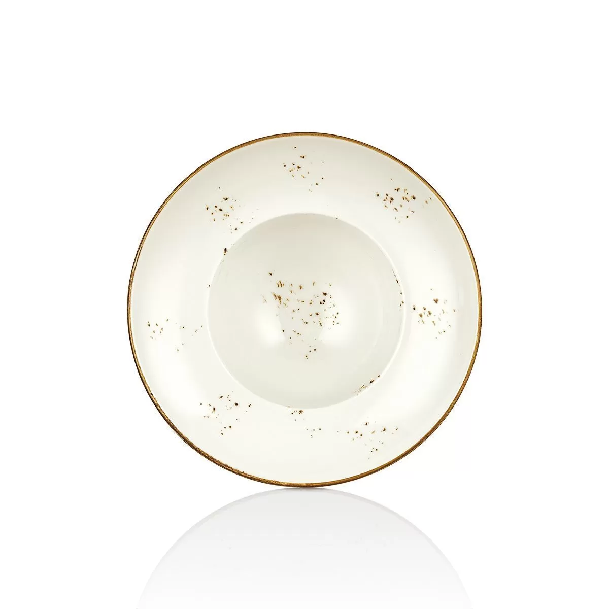 Тарелка глубокая  "Elegance" 26см.650мл. фарфор By Bone