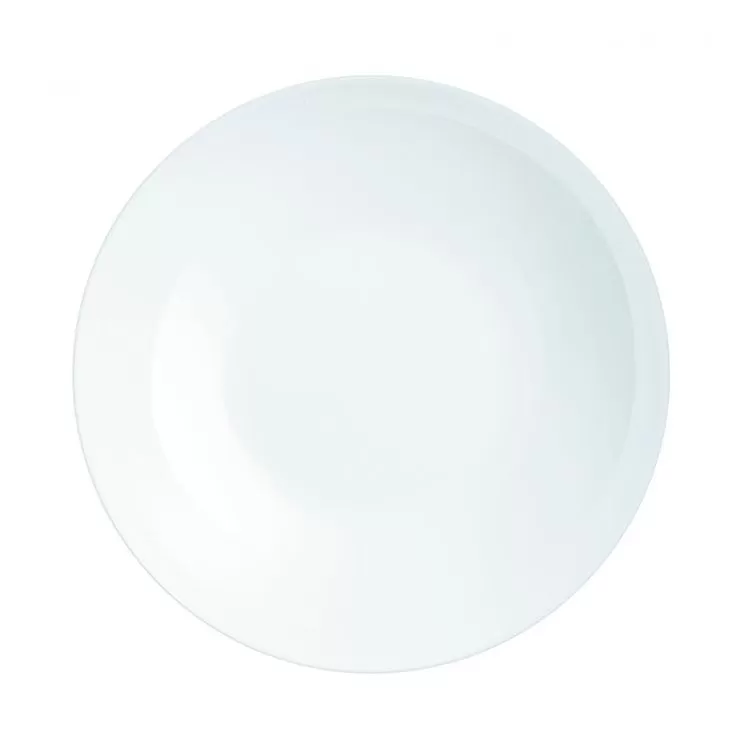 Тарелка глубокая Luminarc 26 см, 1,2 л, стеклокерамика, белый цвет, ARC, Франция (/6/)
