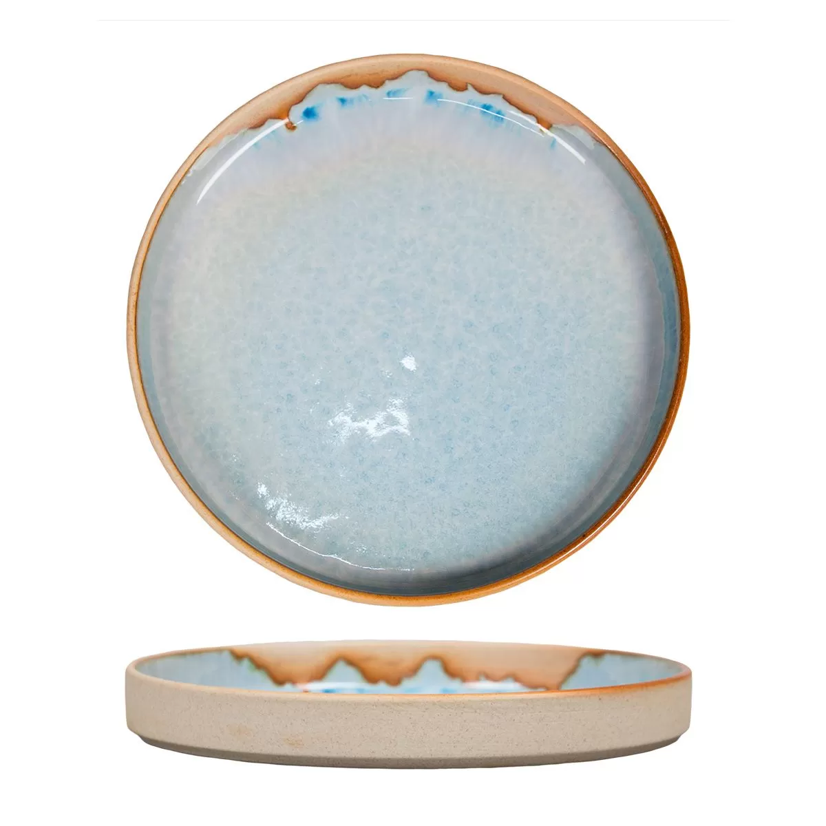 Тарелка с бортом 22*3 см, "Blue Panasia" P.L. Proff Cuisine