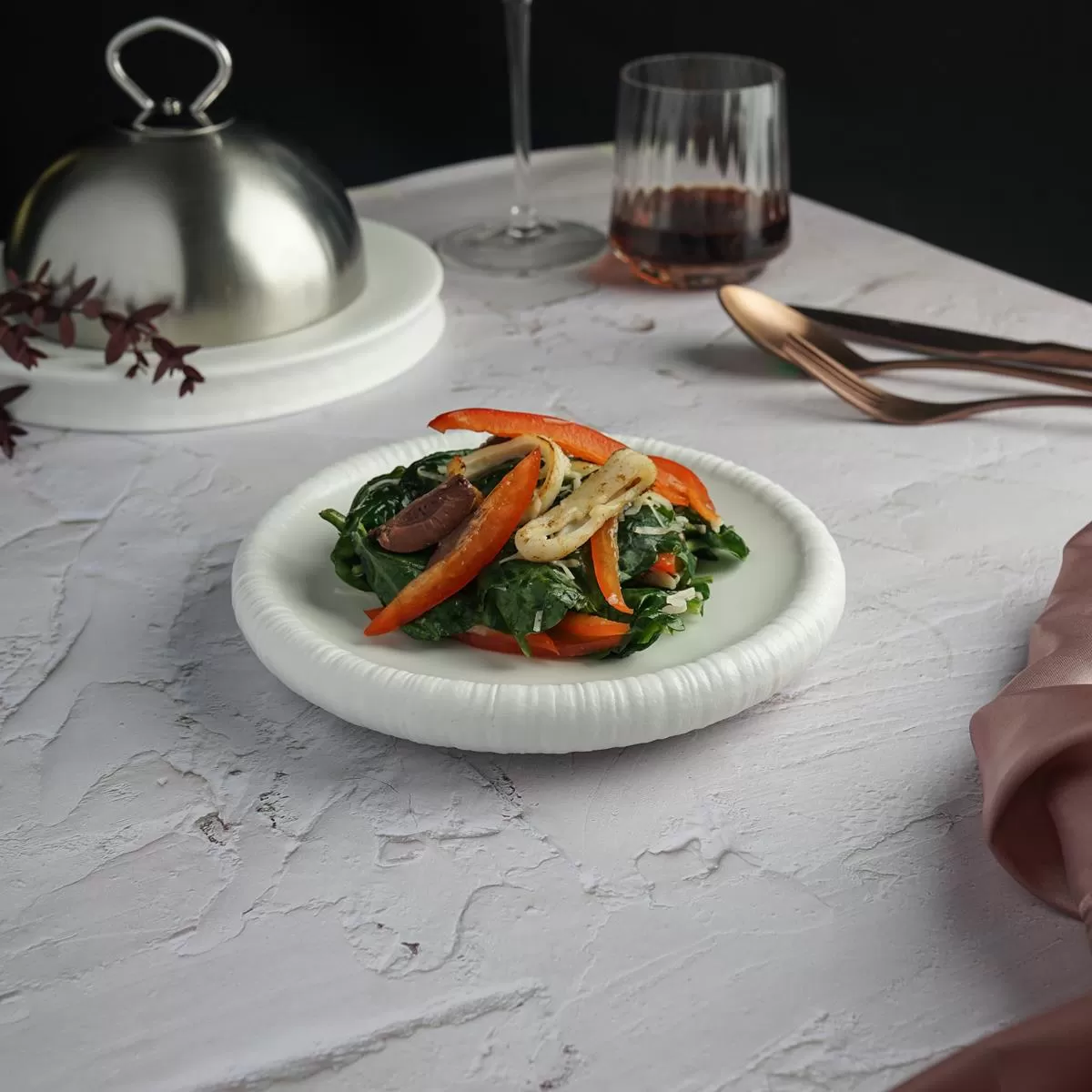 Тарелка 17,5см,фарфор,серия "White Moon", P.L. — Proff Cuisine