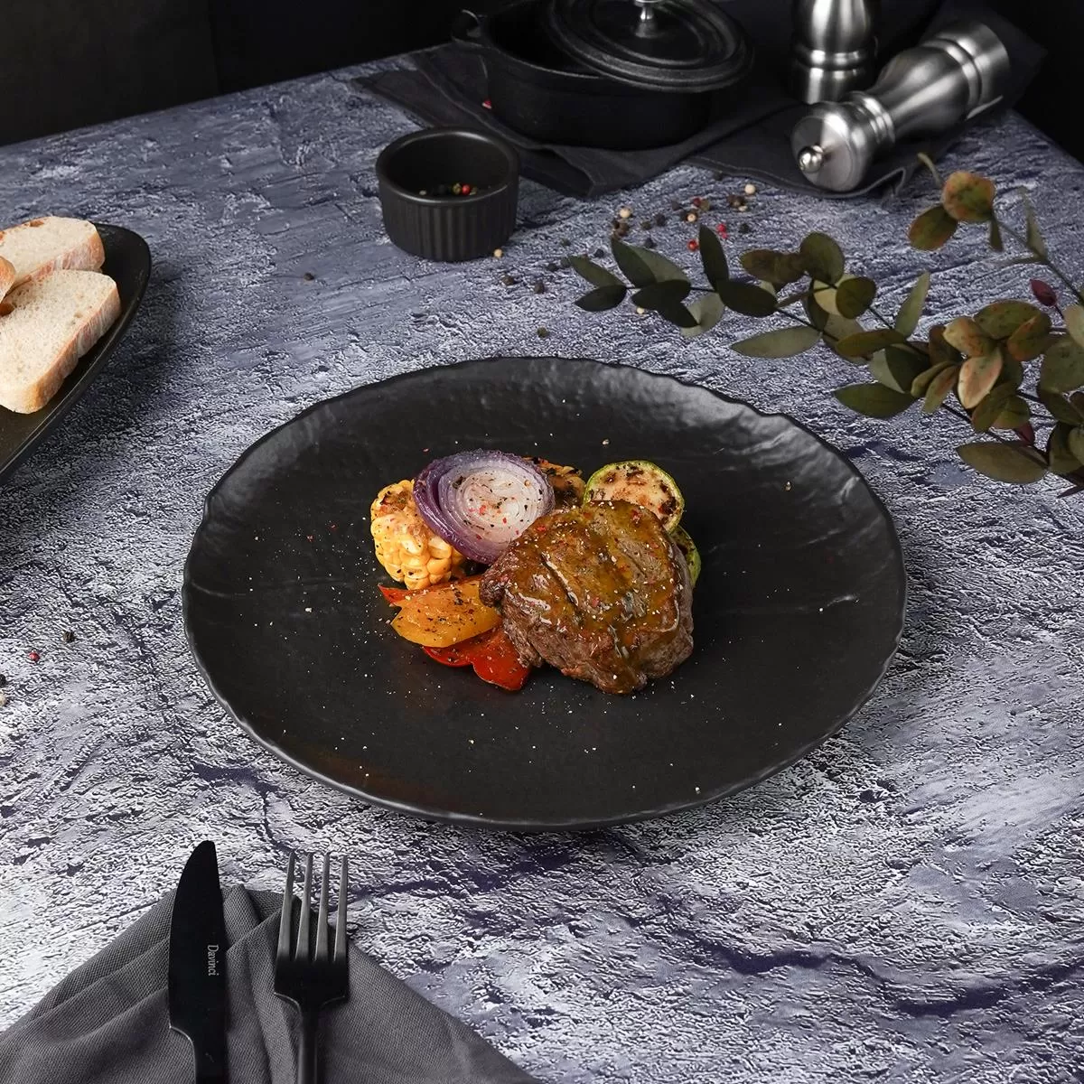 Тарелка Black Raw Steller d=29 см, P.L. Proff Cuisine