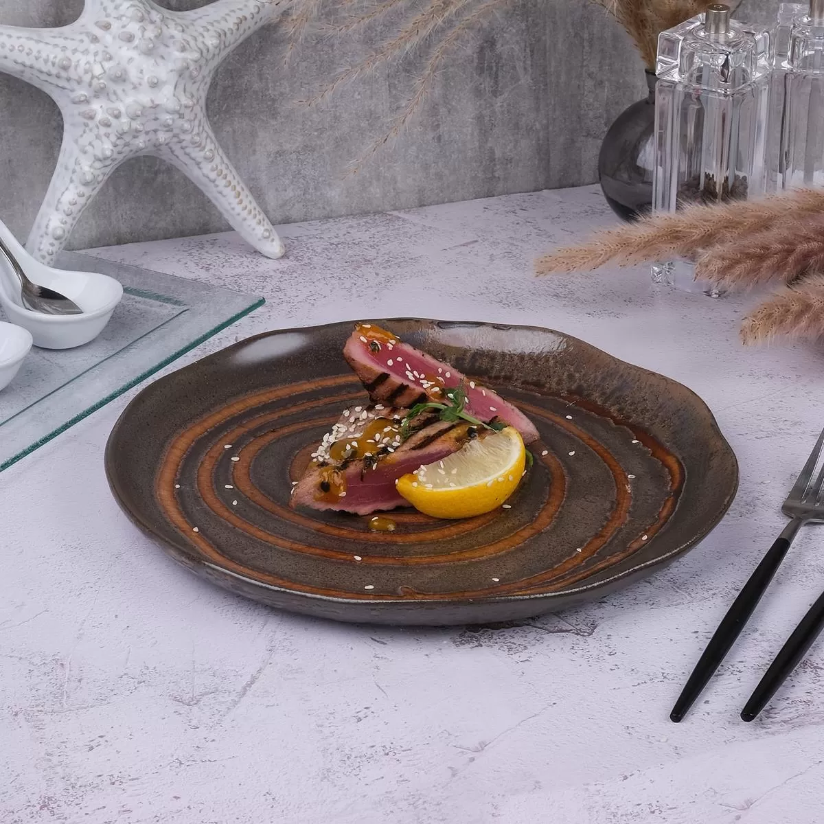 Тарелка d=27 см,керамика "Frutti di Mare" P.L.