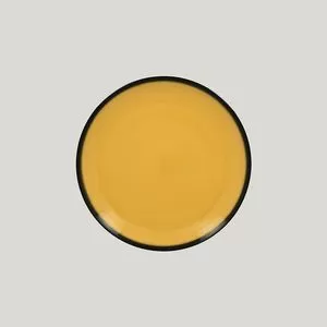 Тарелка круглая RAK Porcelain LEA Yellow 18 см (желтый цвет)