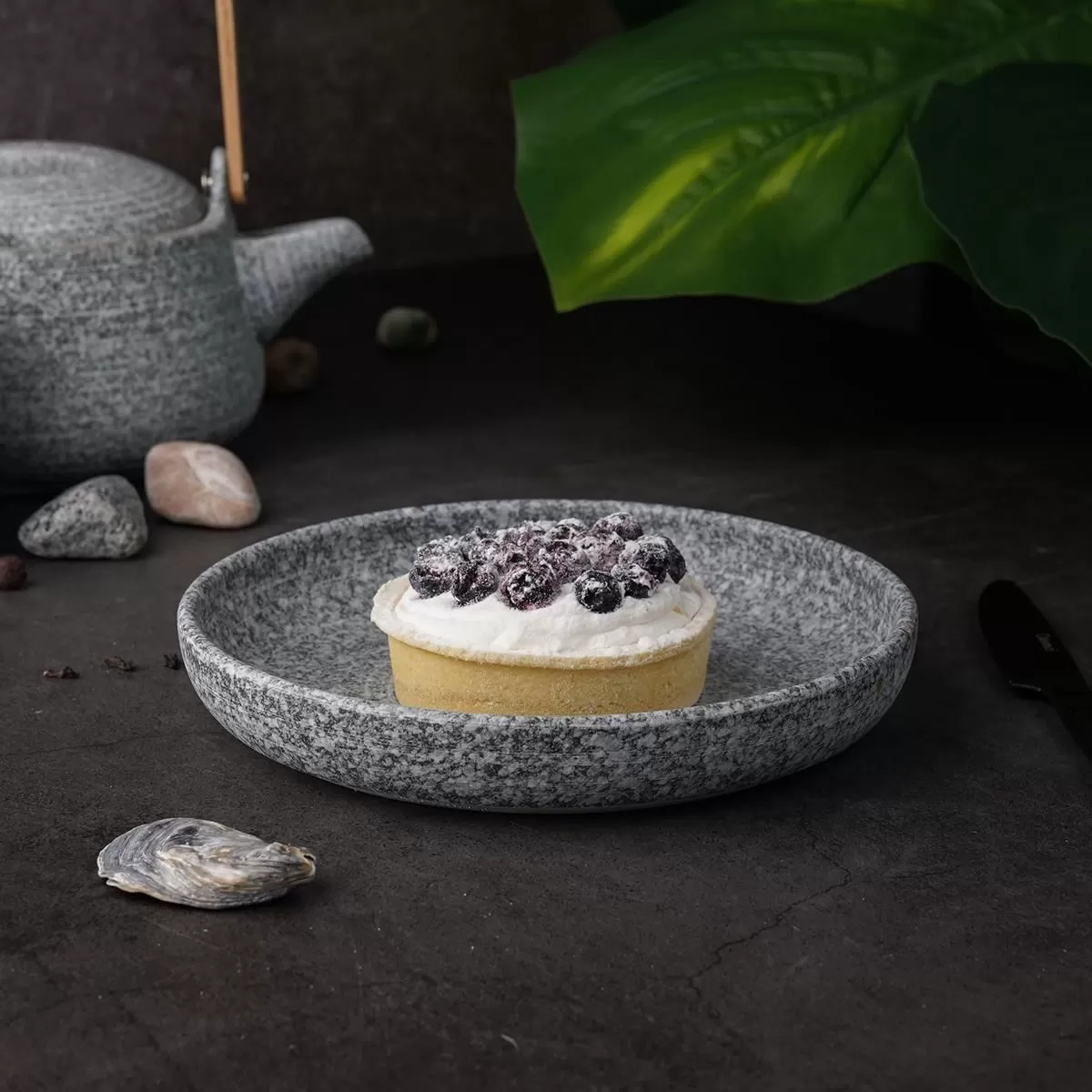 Тарелка с бортом d=18 см, h=3 см,Stone Untouched Taiga, P.L. Proff Cuisine