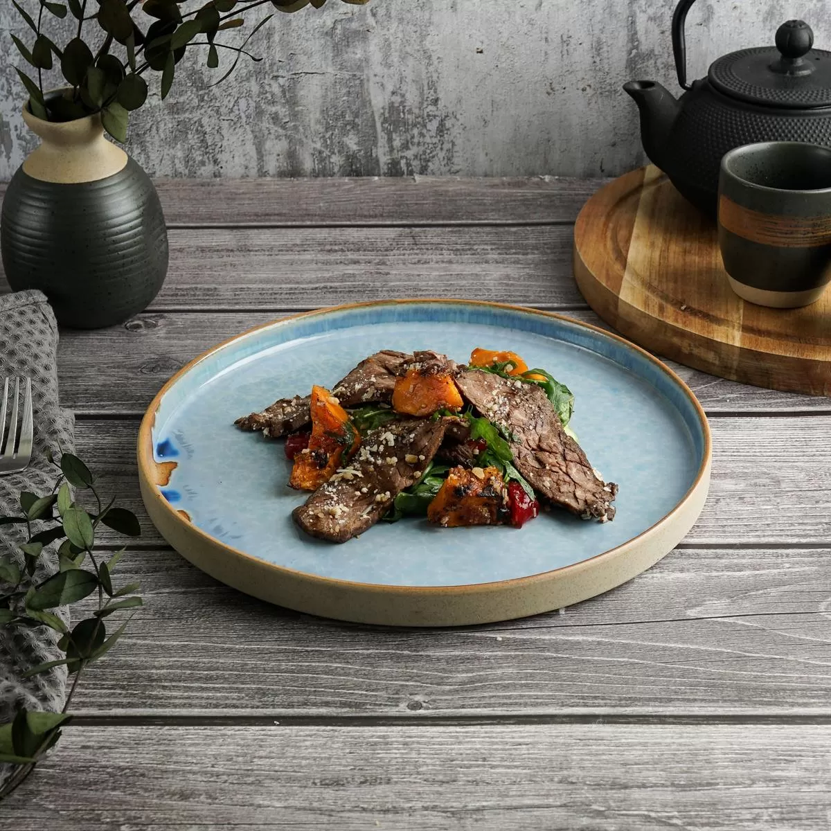 Тарелка с бортом d=26 см, 600 мл,"Blue Panasia" P.L. Proff Cuisine