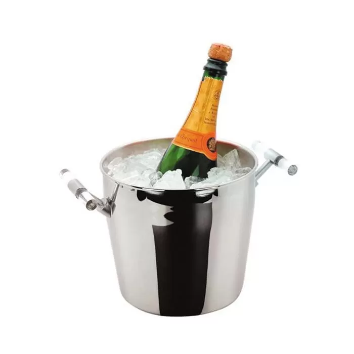 Ведерко для шампанского, d 20/16 см, h 18 см, нержавейка, P.L. — BarWare & REG