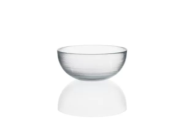 Салатник d 15 см h 6,5 см, стекло, прозрачный, Circle