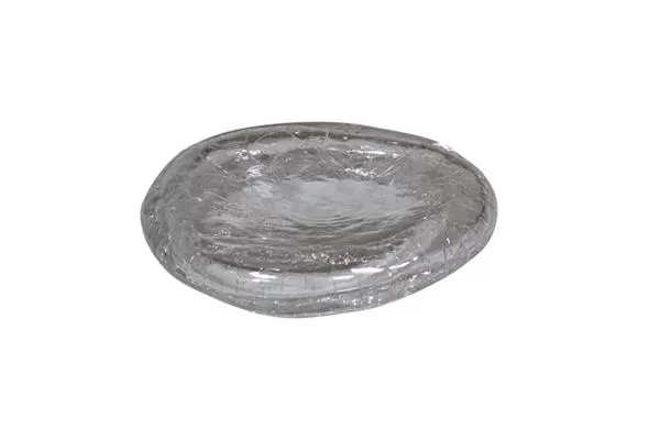 Блюдо Pillow d 15,7 см h 3,2 см Crackled glass