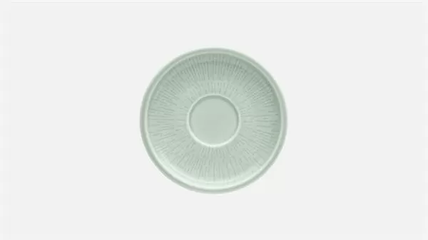 Блюдце для чашки d 12,7 см, h 1,8 см, FROST, Shiro Glaze