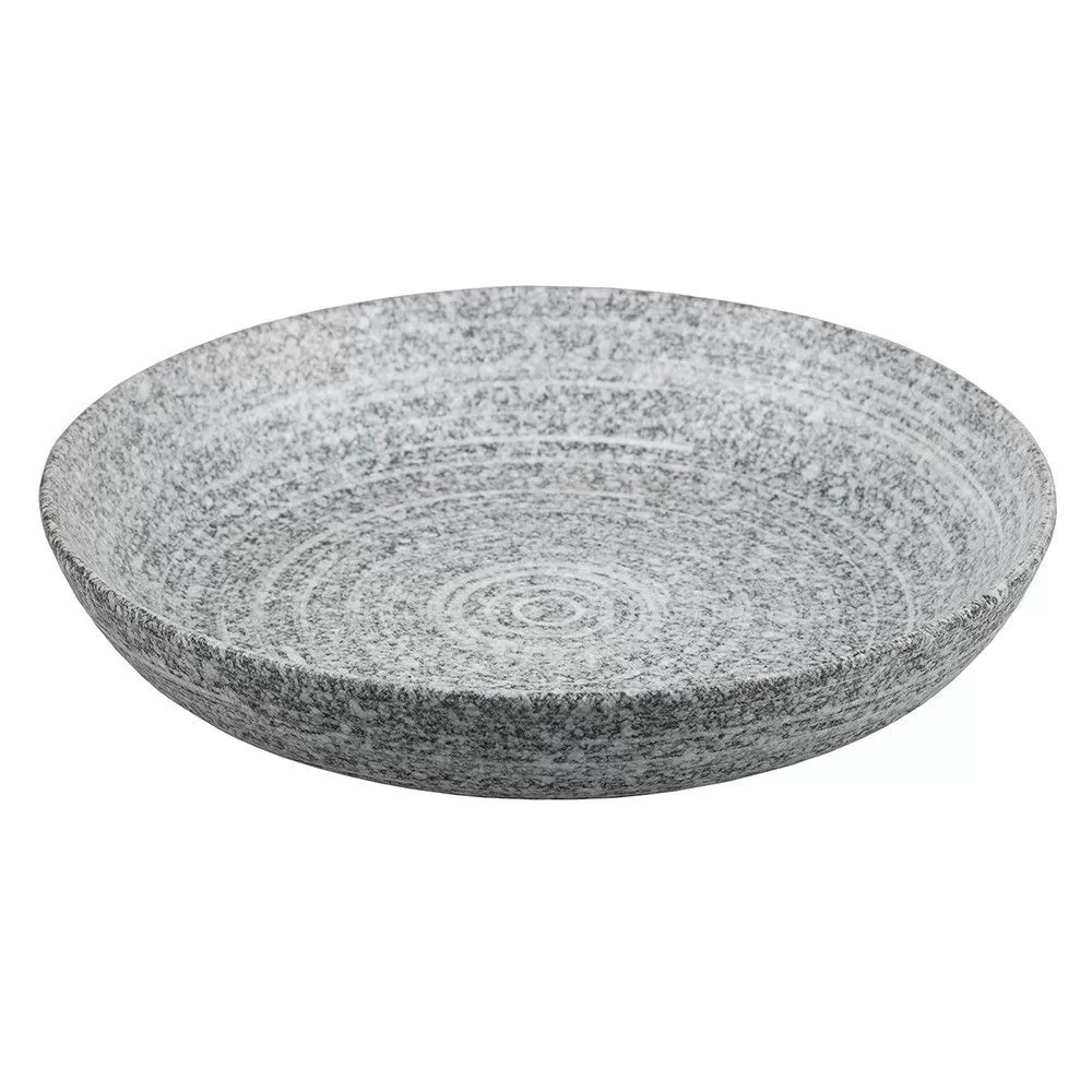 Блюдо для подачи d=25 см, h=4,5 см, Stone Untouched Taiga, P.L. Proff Cuisine