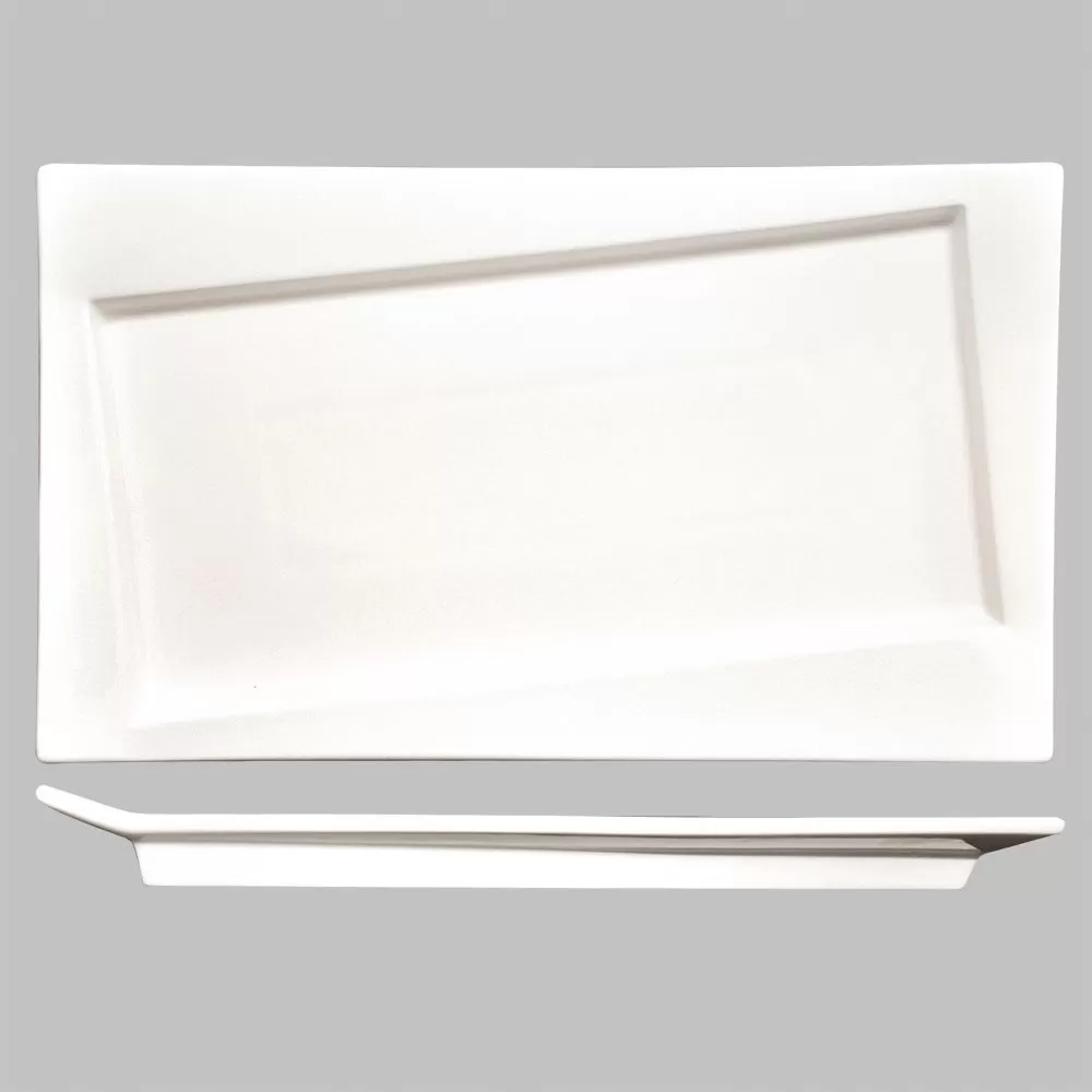 Блюдо со смещенным дном 25*14,5 см, P.L. Proff Cuisine