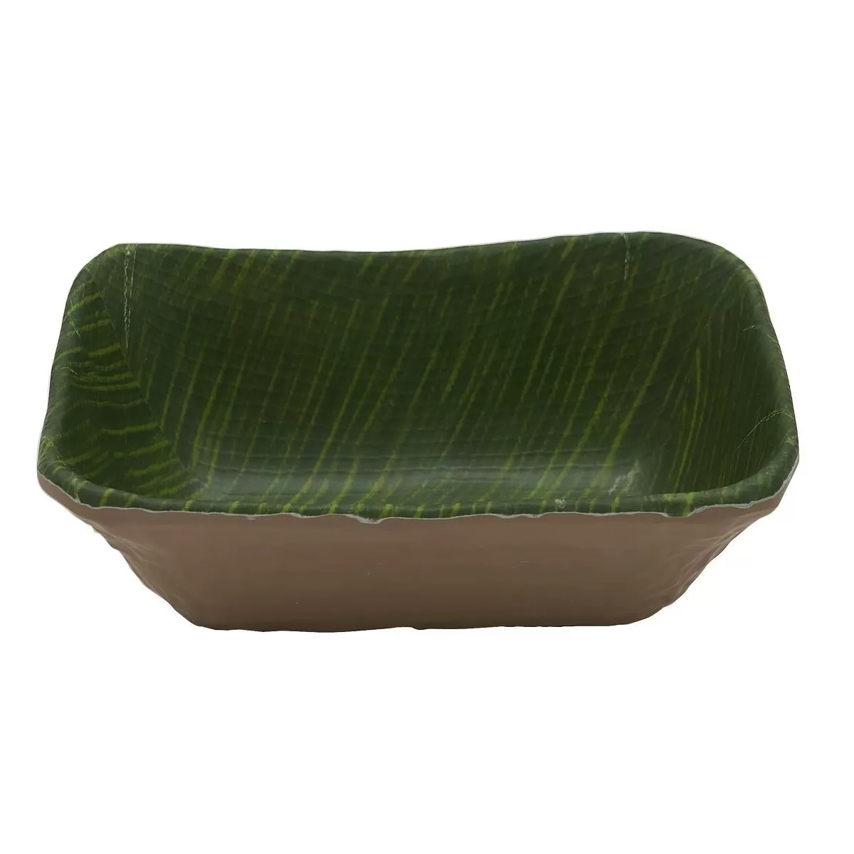 Блюдо (GN 1/6) меламин 17.6*16.2см, h=6.5см P.L. Green Banana Leaf