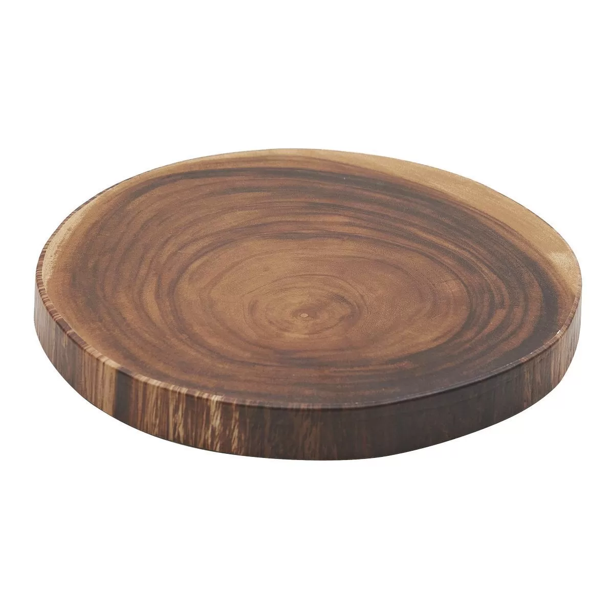 Блюдо,поднос меламиновый d=30см, h=3см P.L.Аfrican wood 2