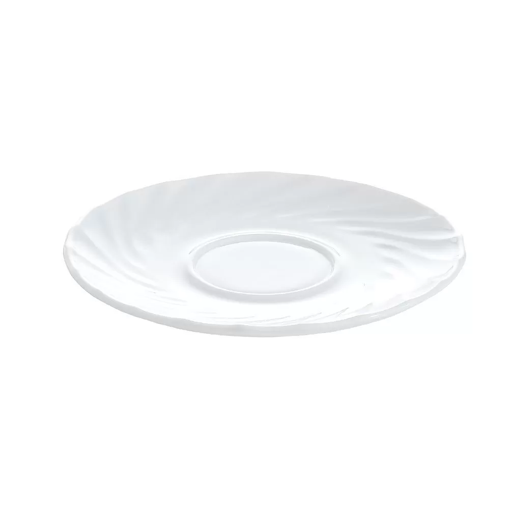 Блюдце Luminarc Trianon 16 см,стеклокерамика, белый цвет, ARC, Франция