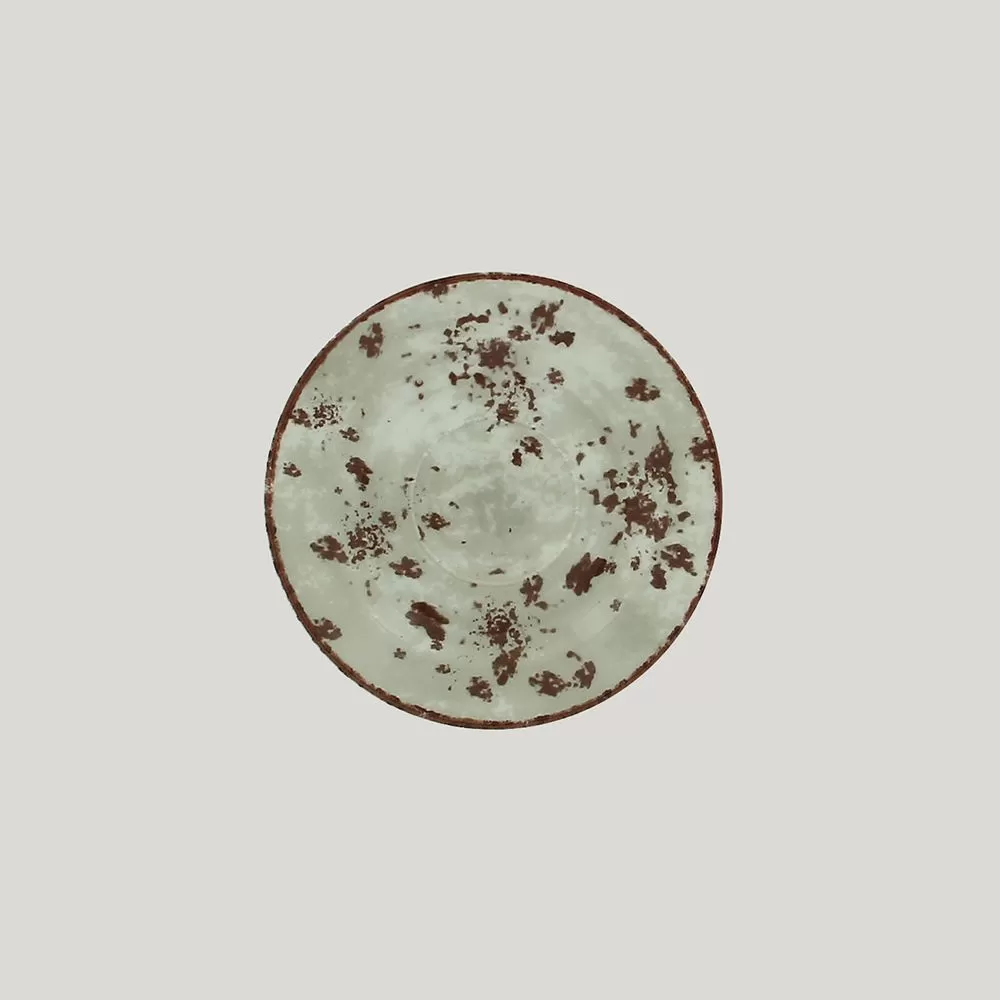 Блюдце RAK Porcelain Peppery для чашки 15 см, h 1,7 см, серый цвет