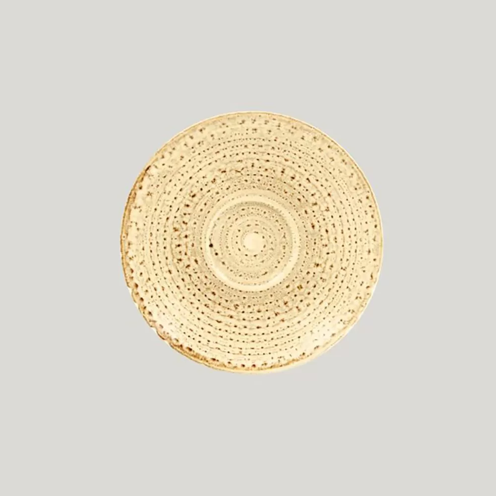 Блюдце RAK Porcelain Twirl Beach 17 см