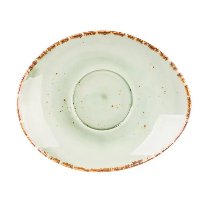 Блюдце Organica Green 18,5*15 см , P.L. Proff Cuisine