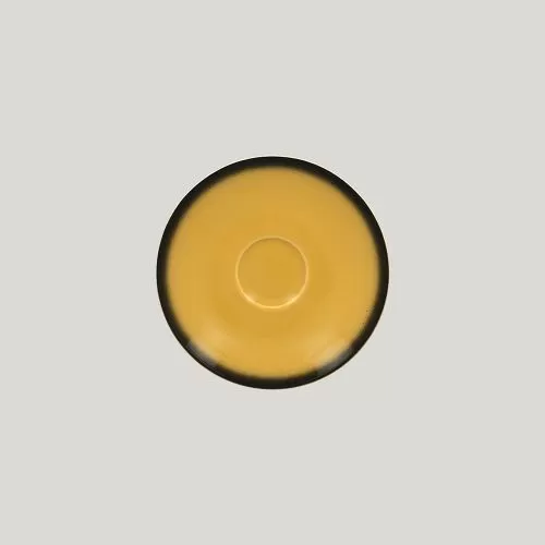 Блюдце RAK Porcelain LEA Yellow 15 см, для чашки 81223411 (желтый цвет)
