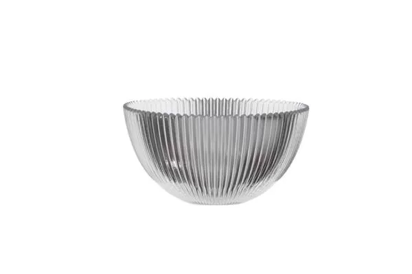 Салатник d 25 см h 12,5 см, стекло, прозрачный, Aria