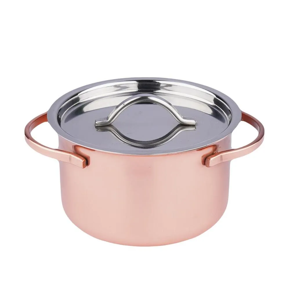 Мини кастрюля с крышкой 250мл, 11*9*7 см P.L.—Hotelware